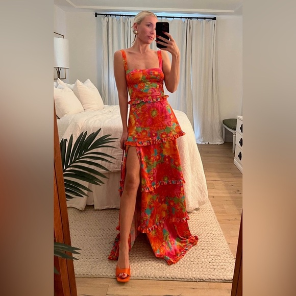 SHOW ME YOUR MUMU Lady Corset Dress In Miss Malibu - Picture 4 of 13